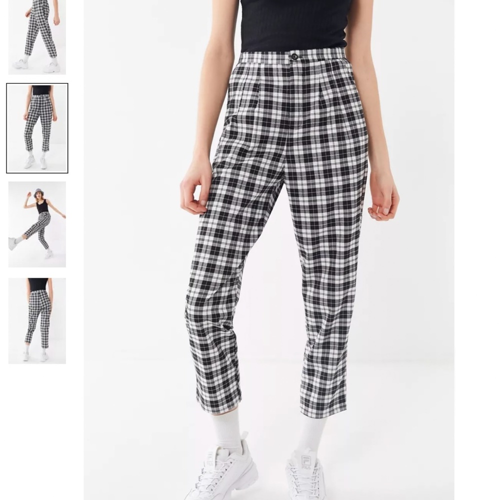 Urban Renewal Remnants Plaid Trouser Pants - Size S